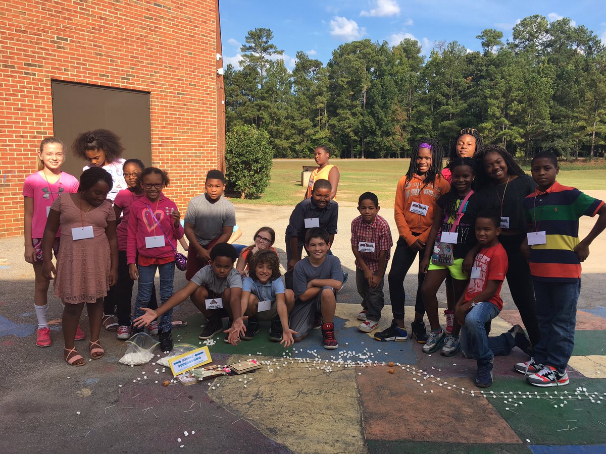 Mrs. Washington and Mrs. Murray's classes brought their learning to life today by simulating the building of the Transcontinental Railroad!