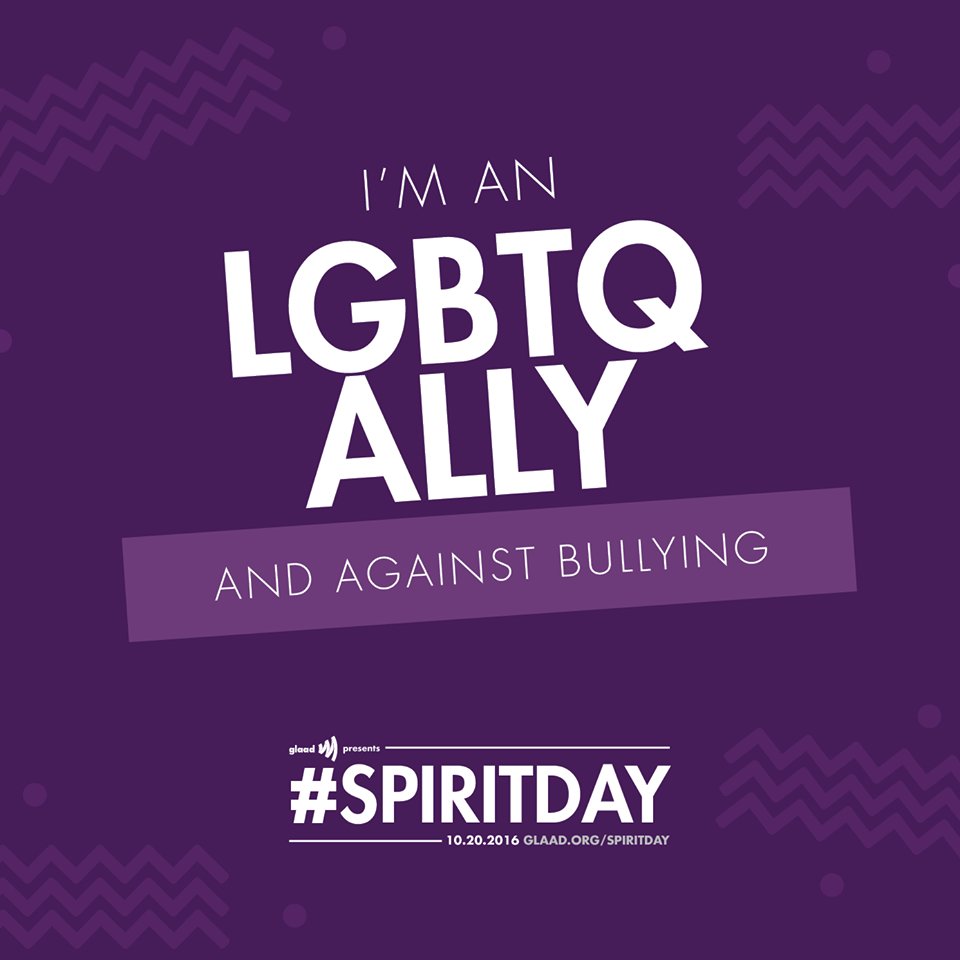 ORG_Liberate's tweet photo. Hoy celebramos el #SpiritDay, es el día para rechazar el acoso y defender los derechos de los jóvenes LGBTIQ. https://t.co/ujNjTvLnpz
