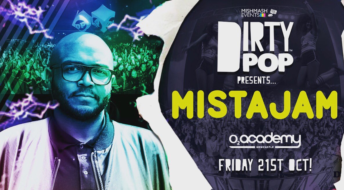 DPNewcastle's tweet photo. 🔥🔥🔥 Tomorrow we welcome the original #FireInTheBooth master @mistajam 🔥🔥🔥 #Mistajam #dirtypop #dpnewcastle https://t.co/fv3LwkSzxs