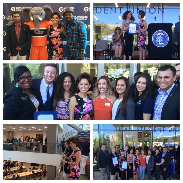 Congratulations to the Associated Students of Cal State Fullerton on the grand opening of your newly expanded Titan Student Union! #csuf