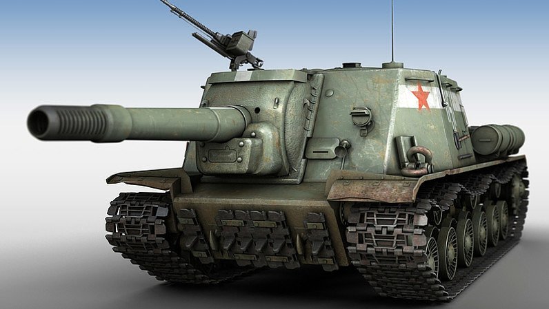Cubebrush's tweet photo. ISU-152 - Soviet heavy self-propelled gun - Check the link for all the screenshots! What a beauty! https://t.co/uhw0TnYH32 #gamedev #3dtank https://t.co/fqSqNoYVTB