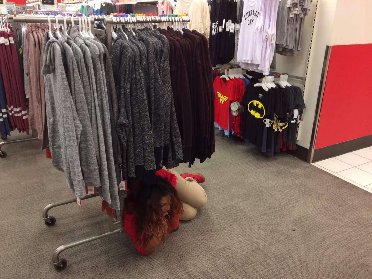 T1305 Great ShakeOut!!! #GreatShakeOut #GoSafety #DuckAndCover #SafetyFirst #D207 #T1305