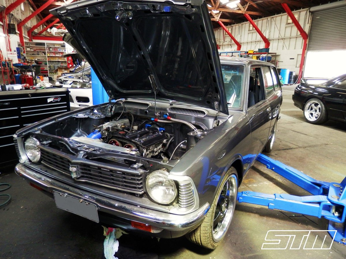 STMspeedtech's tweet image. Who loves old school Toyotas? In fact, who doesn’t?! We’ve got Ollie’s Very tidy KE36 getting the head re installed… speedtechnz.com