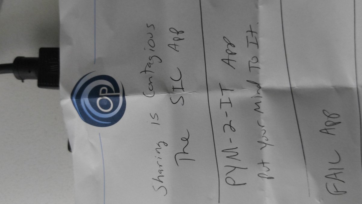 BernsteinCT's tweet photo. @bradmcurrie #newapps #SICapp #PYM2itApp #FAILapp https://t.co/8nq79gMayG
