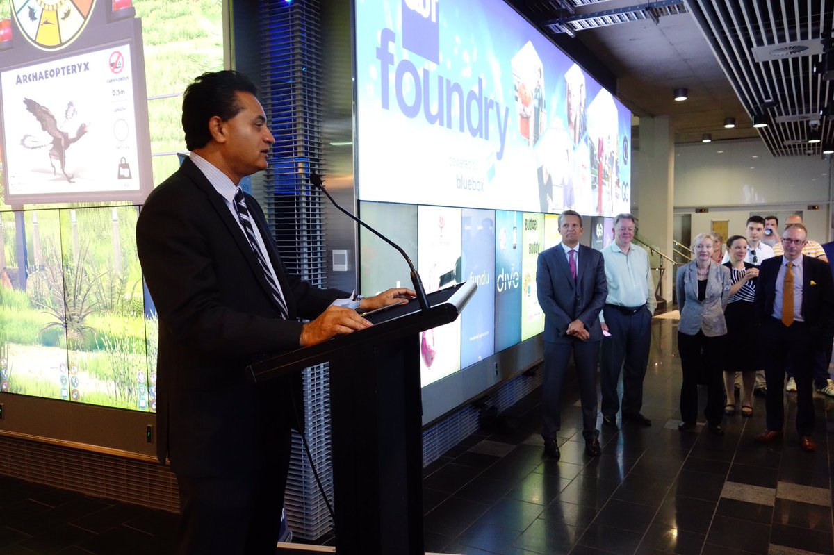 QUTEship's tweet image. Senior DVC Arun Sharma - QUT creating new benchmarks for entrepreneurship! @AdvanceQld #qutbluebox #startup