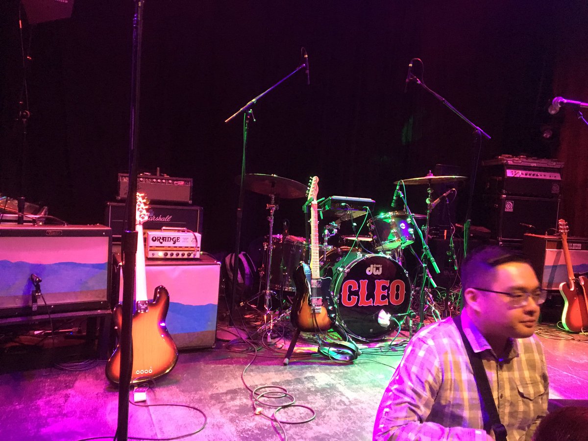 estern6453's tweet photo. So excited for this @LettersToCleo show to start. Totally worth the trip down from Portland. Feel like a tween at a one direction show. https://t.co/mMAw4v0XyU