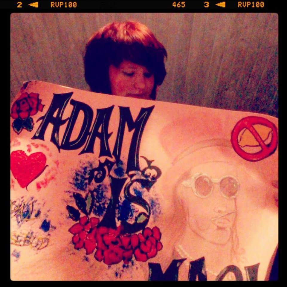 OfficialAmysant's tweet photo. If @Aegis_Rose will return to WWE I can show Him @PattyPolina81 sign one day πβ€ #ForeverRosebud #AdamIsMagic https://t.co/kXmzGuCEuS