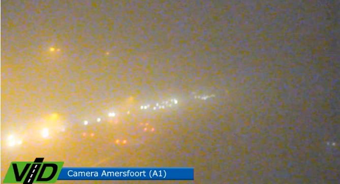 Opgepast op de weg vanochtend. Op sommige plekken <150 meter zicht. Da's erg weinig. #mist