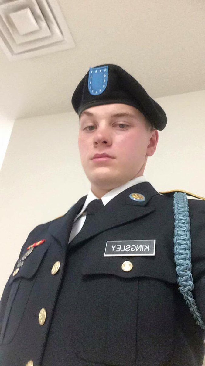 SSGWorkman's tweet photo. Congratulations PVT Kingsley, on graduating from the U.S. Army Infantry School. #Army #11B https://t.co/laQt333IgR