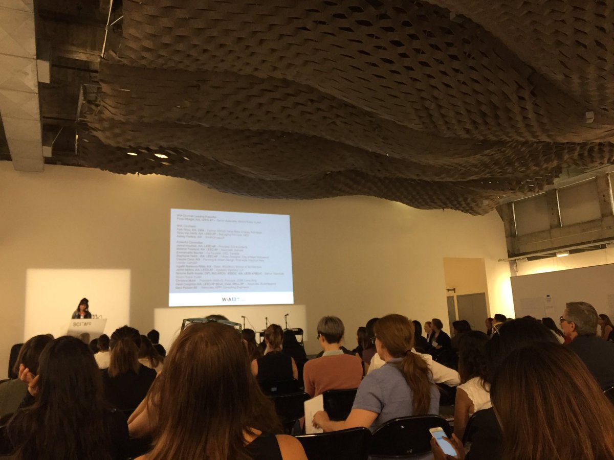 Tibby closing out a successful sold-out Powerful LA 2016. #powerfulLA
#womenleadingdesign
#aiala
#Equitybydesign
#morepowerfultogether