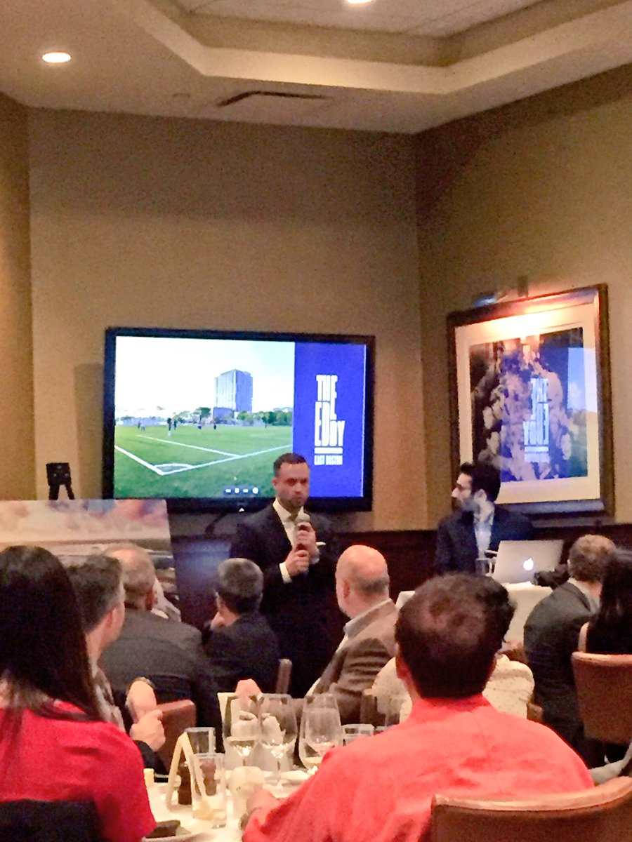 HudsonGroupNA's tweet image. .@medlen of @GerdingEdlen waxes poetic on @eastieeddy at @BLDUP event tonight. Eastie is not just "Santarpio's and the airport"