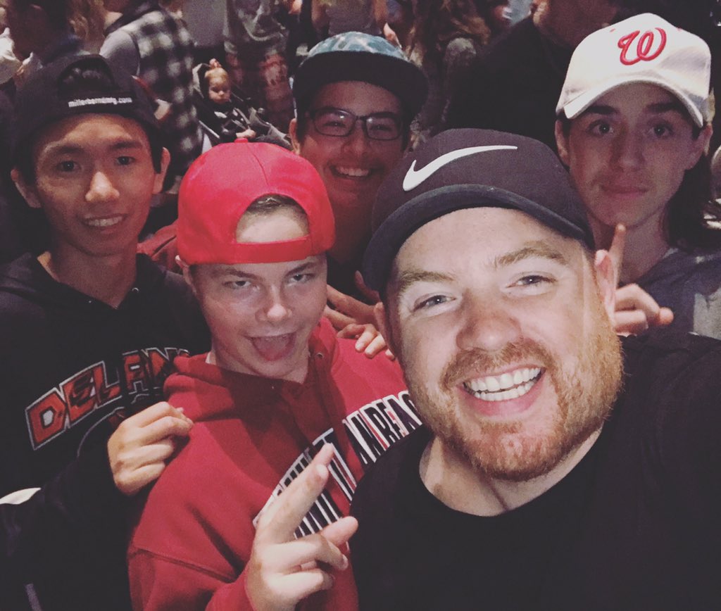 davebjornolson's tweet photo. My guys!!!! We're already loving MYC. #bravetheunknown #YTHmyc https://t.co/uZRZZCE5ad