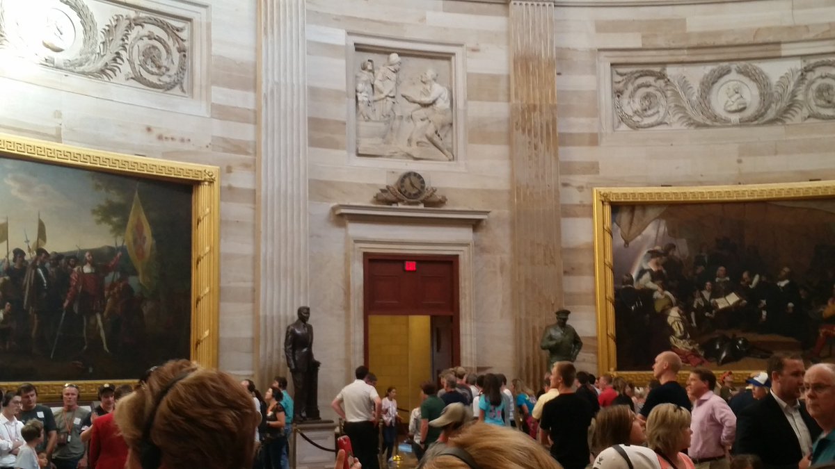 WMSDC16's tweet photo. Capitol tour...see what the kids saw! https://t.co/Pai5qTbotq