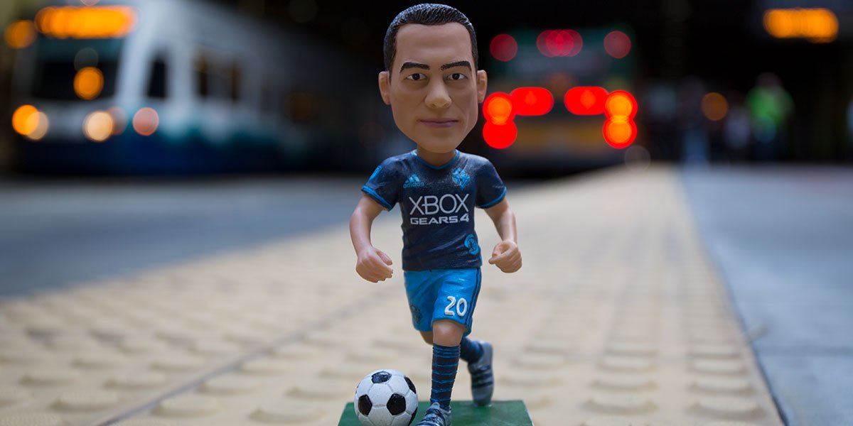 SoundersFC's tweet photo. Can you #FindMrSounder?! Reply with your best guess of where Zach Scott's hanging out now for a chance to win two tickets to Sunday's match. https://t.co/lkcXQdkFJT