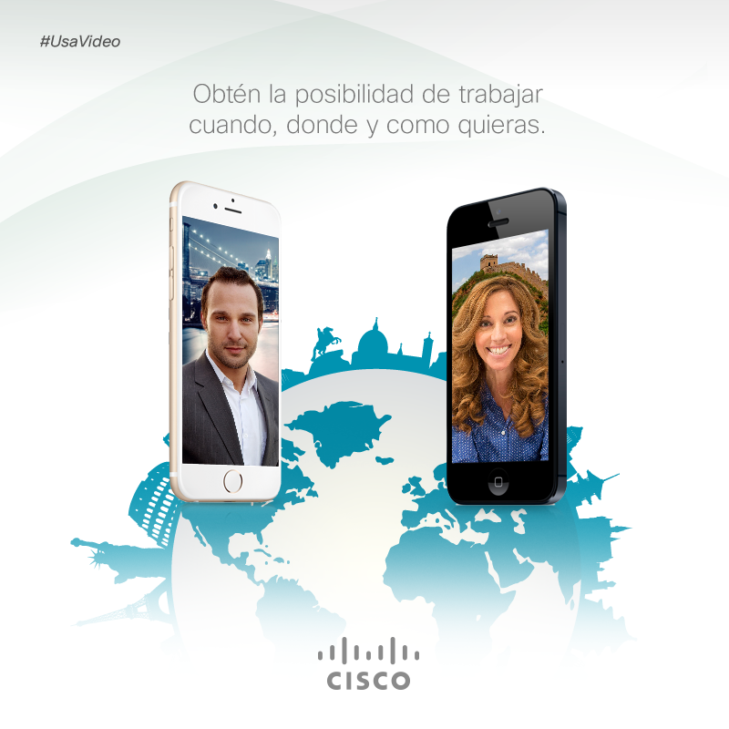 CiscoLatam's tweet photo. ¿Por qué el tamaño de la pantalla del celular ayuda a la #colaboración? Descúbrelo en el informe #UsaVideo https://t.co/QnJOi258Oo https://t.co/bwl5Y79Rs4