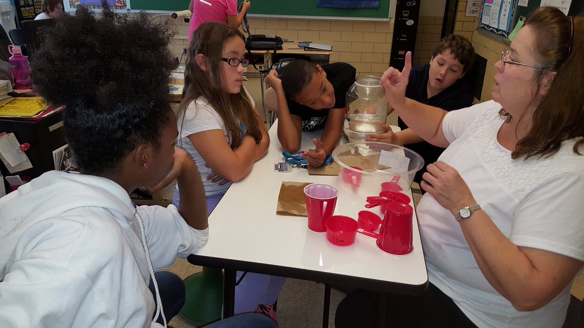 jcochol's tweet photo. Measuring cups are a huge hit with understanding fractions 🎉🍵🍰🌓 #BestParaEver @SRMS_Principal @DrPenK @SMessmore_SRMS @BCPSMATH https://t.co/TaoGdIeV2B
