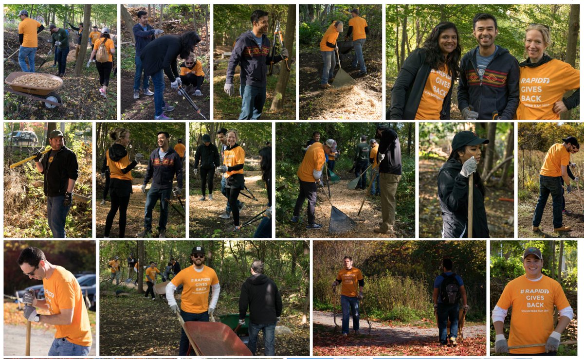 So proud of my colleagues and <a href="/rapid7/">Rapid7</a> for creating a day of service. We had a fantastic time! #rapid7givesback #lovemyjob