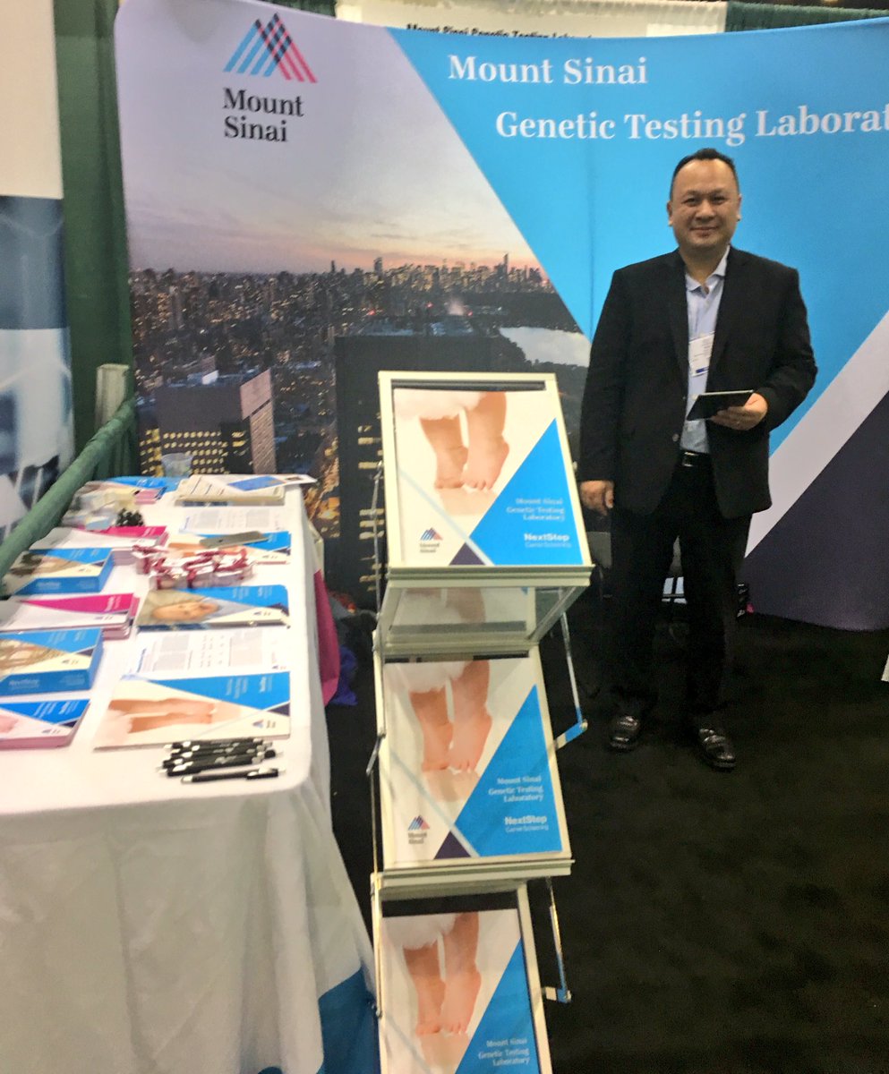 IcahnInstitute's tweet photo. The one &amp; only Andy Look is at #ASHG16 to discuss the importance of #CarrierScreening in family planning. Visit him at B1323! #NextStepTest https://t.co/bsaDacdp7Y