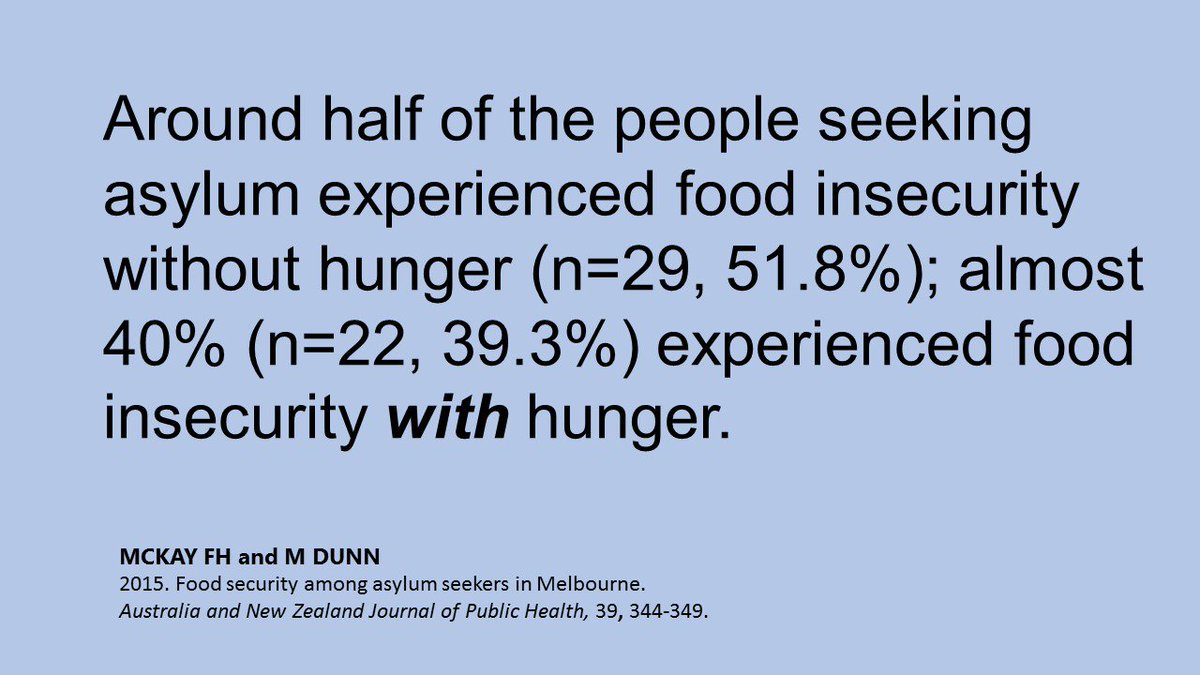 feemck's tweet photo. Help me to improve #foodsecurity for #asylumseekers by pledging to my @Pozible #fs4as campaign today

https://t.co/FE7nnnt5kz

#RmyW @Deakin https://t.co/cpV3wLZCuY