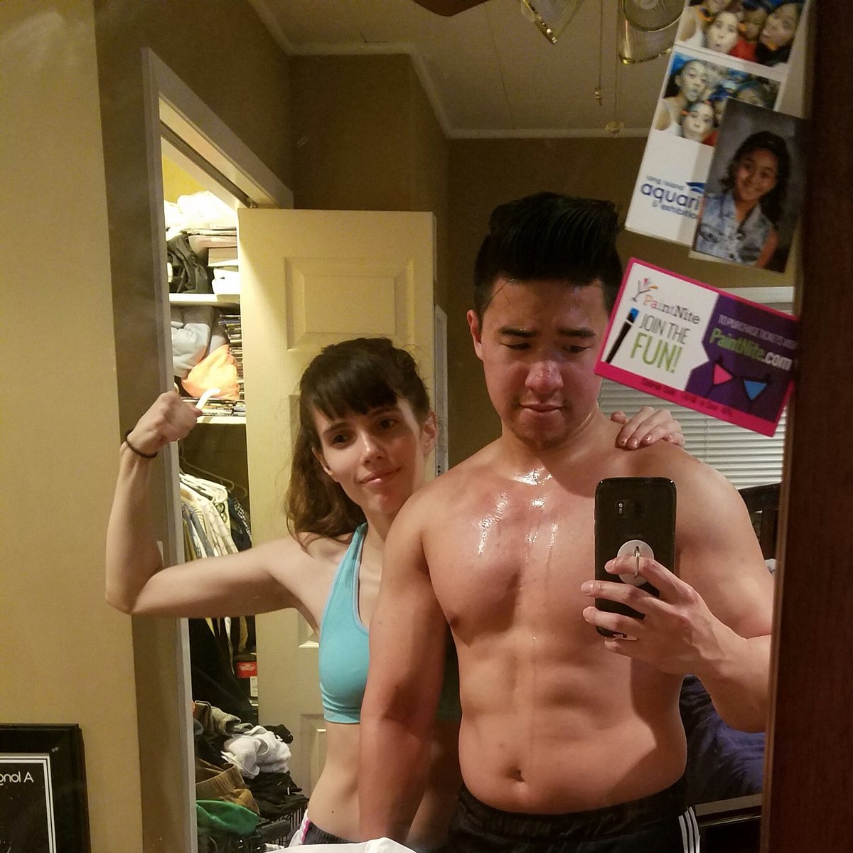 RandomRussell's tweet photo. Just finished The Challeng in 30 minutes #p90x3 #p90x #teambeachbody #TeamFearlessDreamers #TeamPosiTude #tonyhorton #weightloss #BringIt https://t.co/FMzagptUza