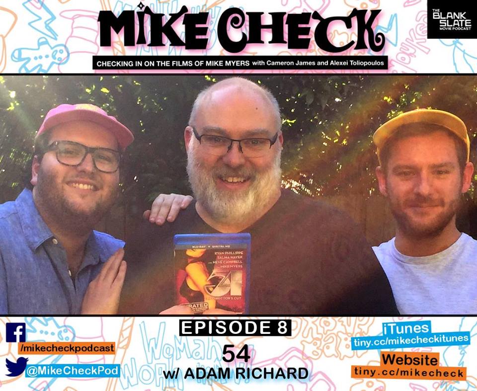 MikeCheckPod's tweet photo. Talking Mike Myers stab at Best Supporting Actor Oscar in #54DirectorsCut w @adamrichard! Shagadelic! Download FREE https://t.co/5Pitd3s98m https://t.co/4iljYQXqzL