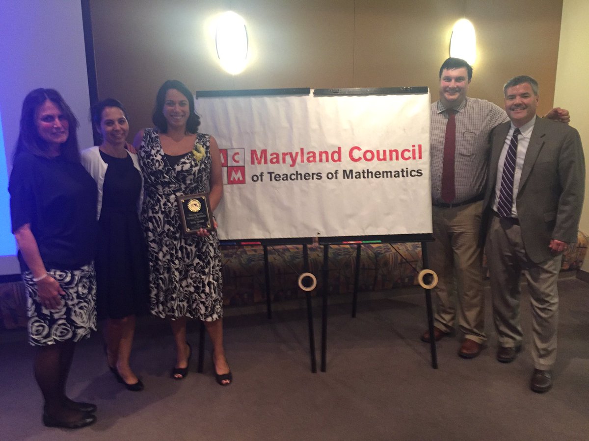 ChrisTruffer65's tweet photo. AACPS is so proud of Saralynn Gotschall, Central MS math DC! She was an MCTM award winner for excellence in math teaching! #AACPSAwesome https://t.co/oQpxPIzXT3