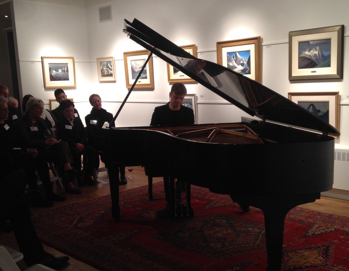Thanks to <a href="/MastersGallery/">Masters Gallery</a> for hosting us tonight at the Honens Laureate Circle event! <a href="/GeorgyTchaidze/">Georgy Tchaidze</a> is performing.