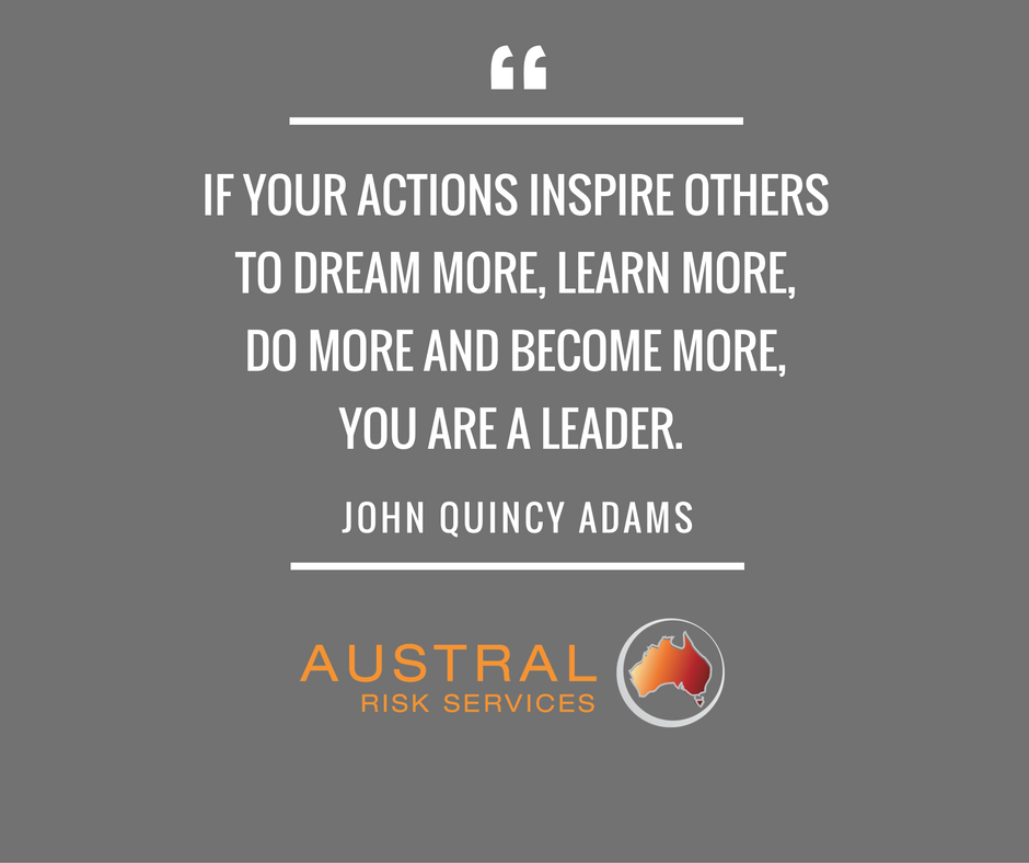 Some wise words from John Quincy Adams to send you off on your weekend...
australrisk.com.au