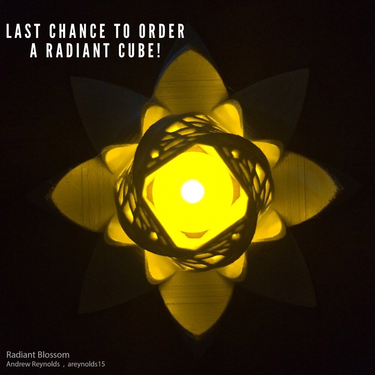 CubeForme's tweet image. This is your last chance to order a Radiant Cube! #andrewreynolds #radiantcube #cubeforme

cubeforme.com/subscribe