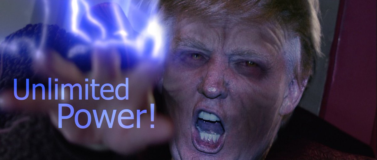 Image result for trump palpatine unlimited power