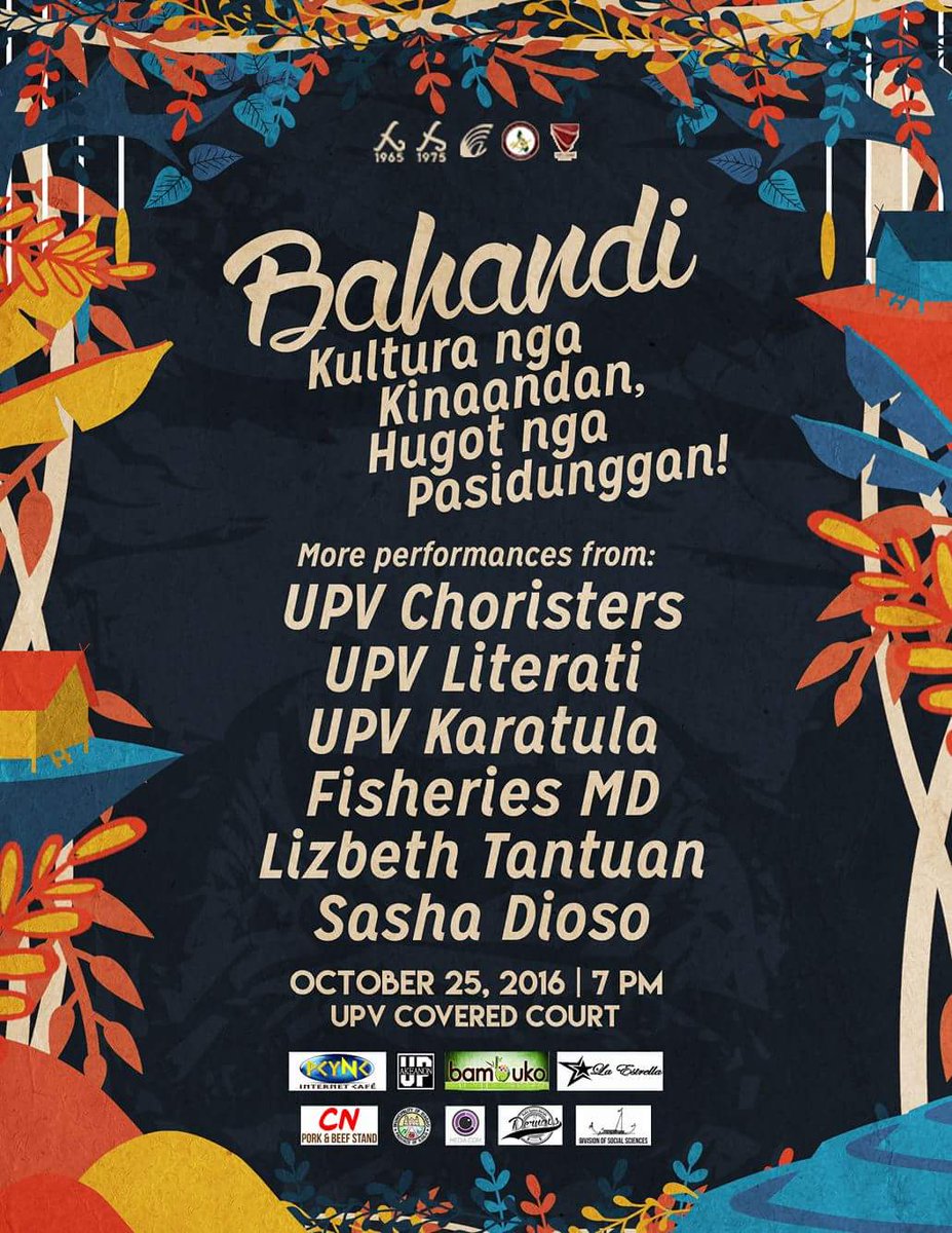 UPHamiliHamilia's tweet photo. Magkakaroon din ng mga pagtatanghal ang mga organisasyong kultural at iba pang mga indibidwal 🎉🇵🇭

Oct. 25 | 7pm | Covered Court https://t.co/vhLJavnSJn