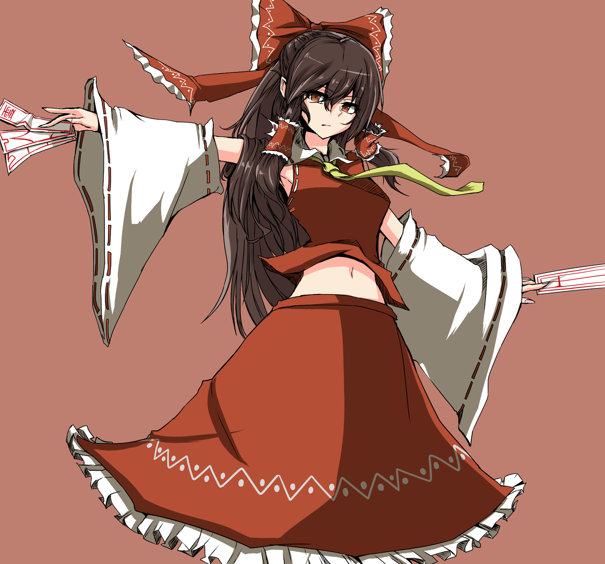みゅーけ 博麗霊夢 東方 博麗霊夢