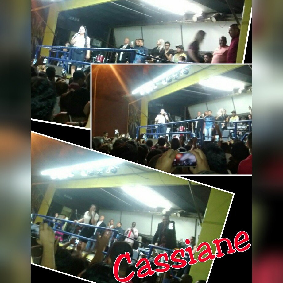 KassyanoBaxter's tweet photo. De hoje com @CASSIANECANTORA aqui em Cachoeiro. #FoiPower #EitaGlória. Baixinha ungida viu? o/ https://t.co/73MYuzbGRE