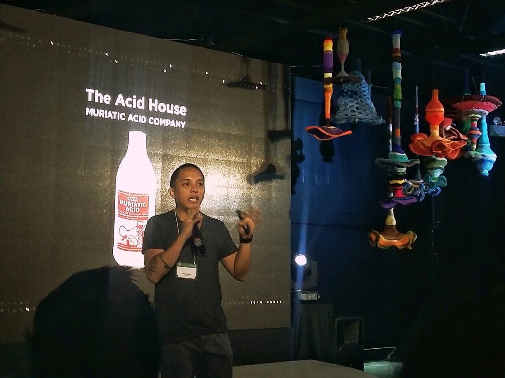 DesignWeekPH's tweet image. Ivan Despi shares his humble beginnings and some of the local and int&apos;l projects done by Acid House Post-Production Studio. #DesignWeekPH