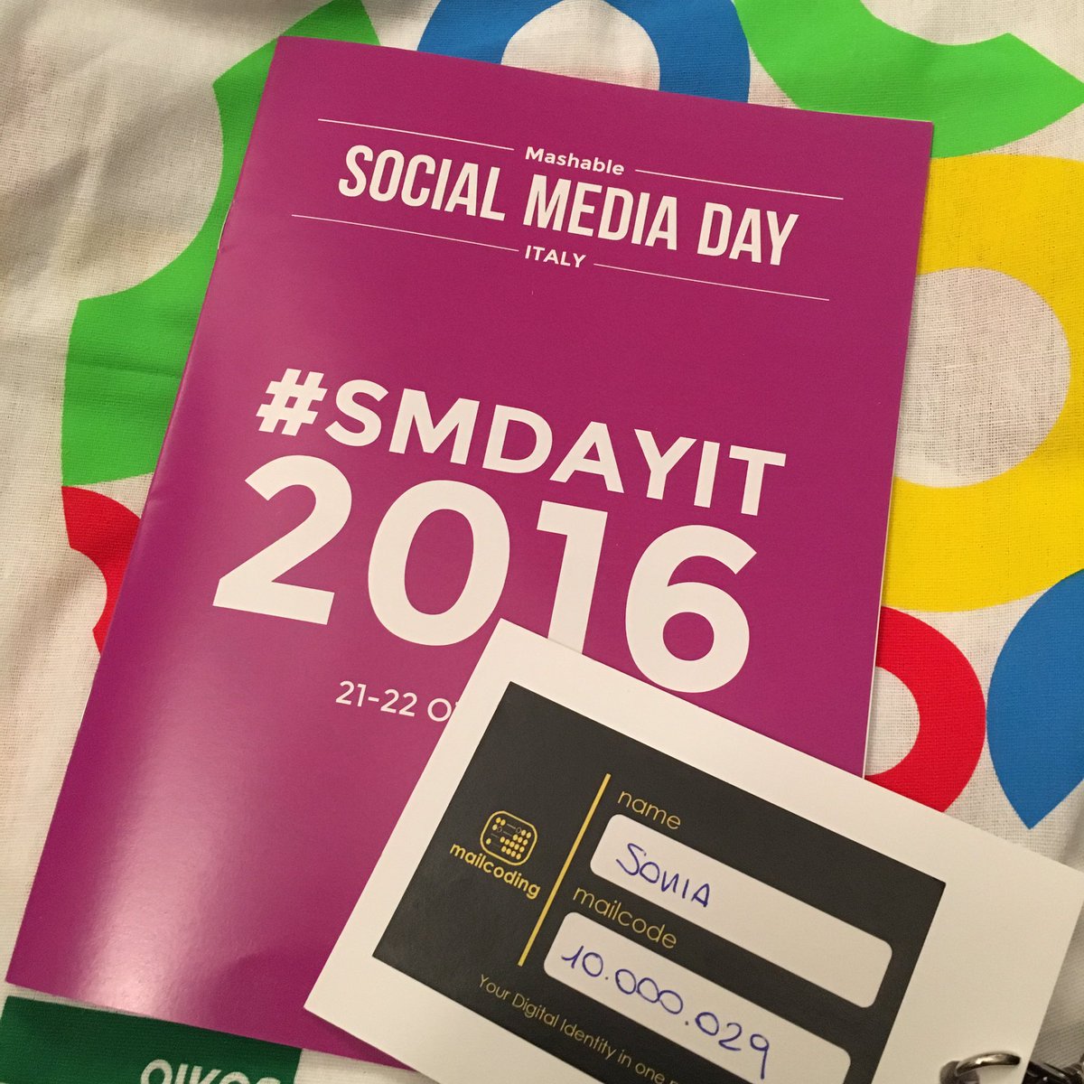 SoniaSantoroLee's tweet photo. Tanti workshop, tanti professionisti e tanto entusiasmo! Questo è #SMDAYIT 🎉👍🏻
check my #Mailcode https://t.co/1ohNJGwKri