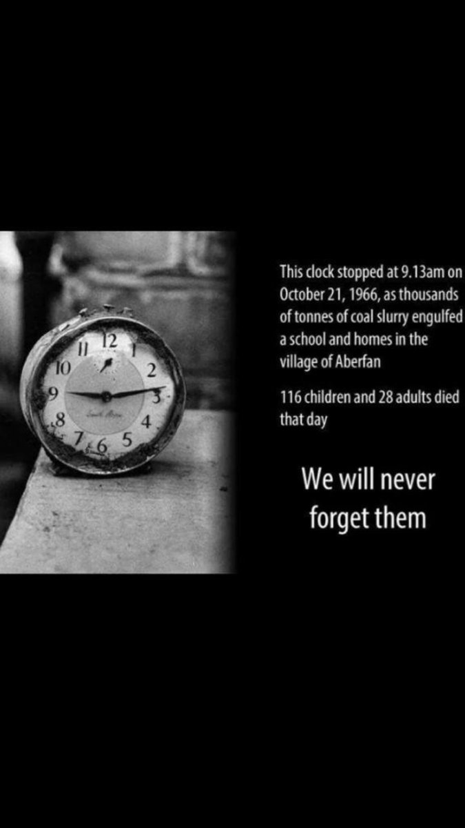 Cofiwn Heddiw, am y rhai a laddwyd yn nhrychineb Aberfan, 50 mlynedd yn ôl #aberfan