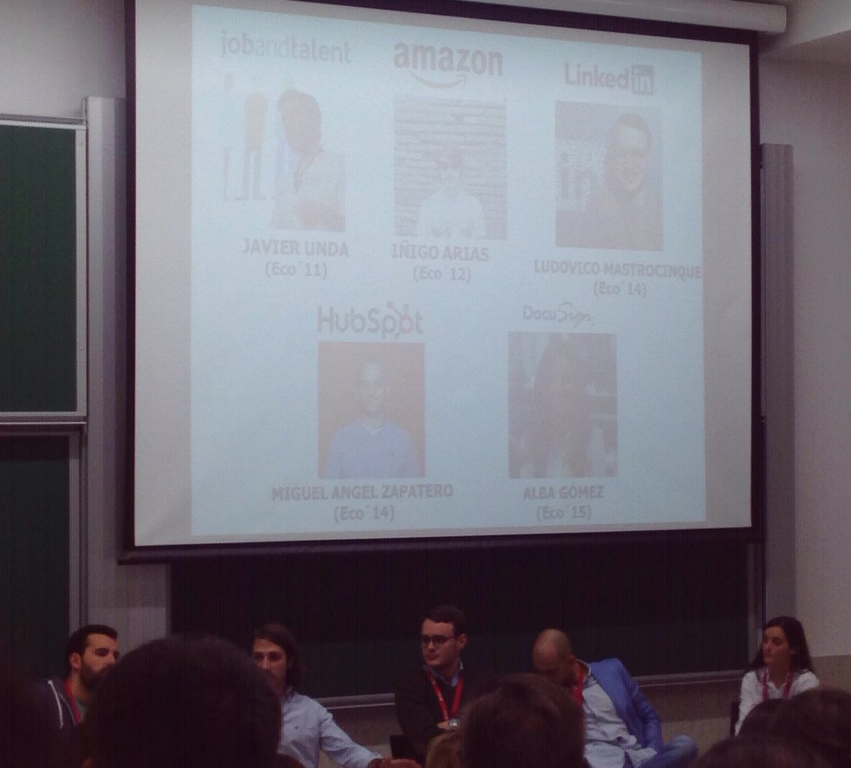 AnaCortaire's tweet image. ¡Gozada! Lo único que puedo decir de escuchar a estos cinco exalumnos en #AlumniExperience y todos son Eco&apos;1_ que mayor estoy Eco&apos;02