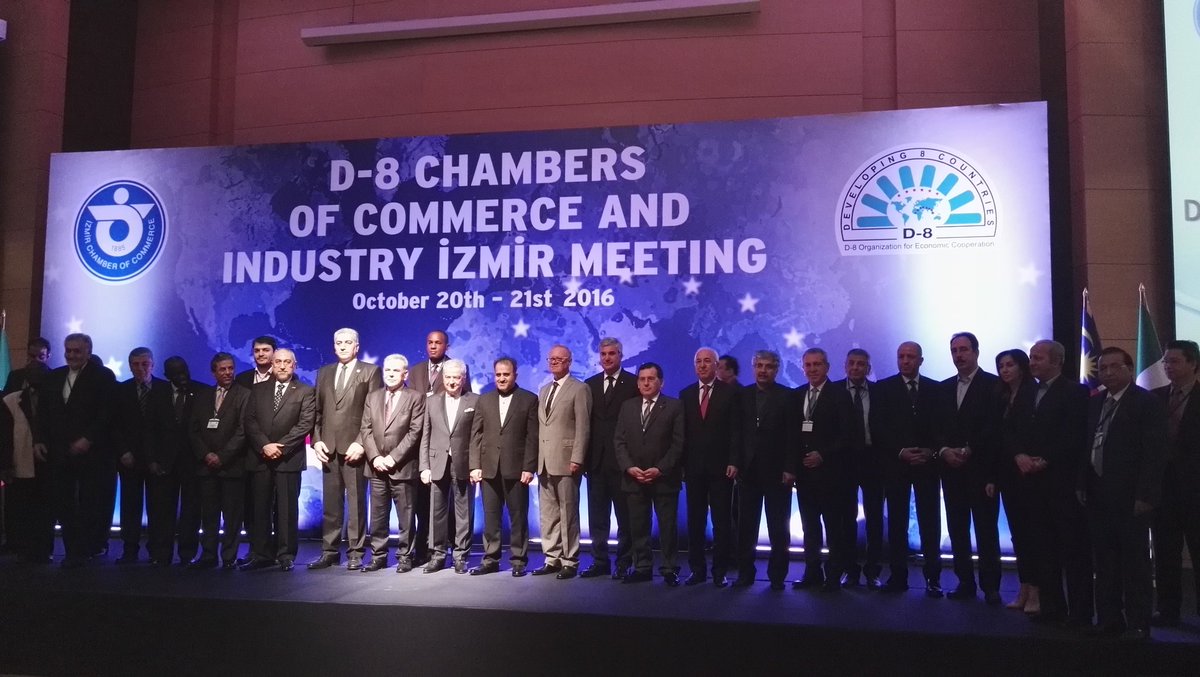 D8org's tweet photo. D8 Chambers of Commerce explore cooperation: Gathering Izmir to enhance cooperation and real partnership among #D8Countries https://t.co/yVo0ooOUnR
