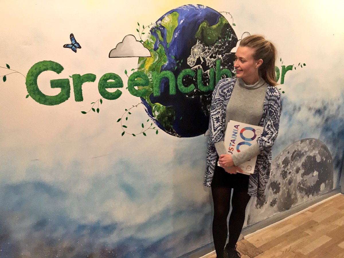 Emil_Grann's tweet photo. So inspiring to visit @GreencubatorCph yesterday. @skondrup3 told about the office community for sustainability entrepreneurs on Nørrebro https://t.co/5LJt4Emvuy