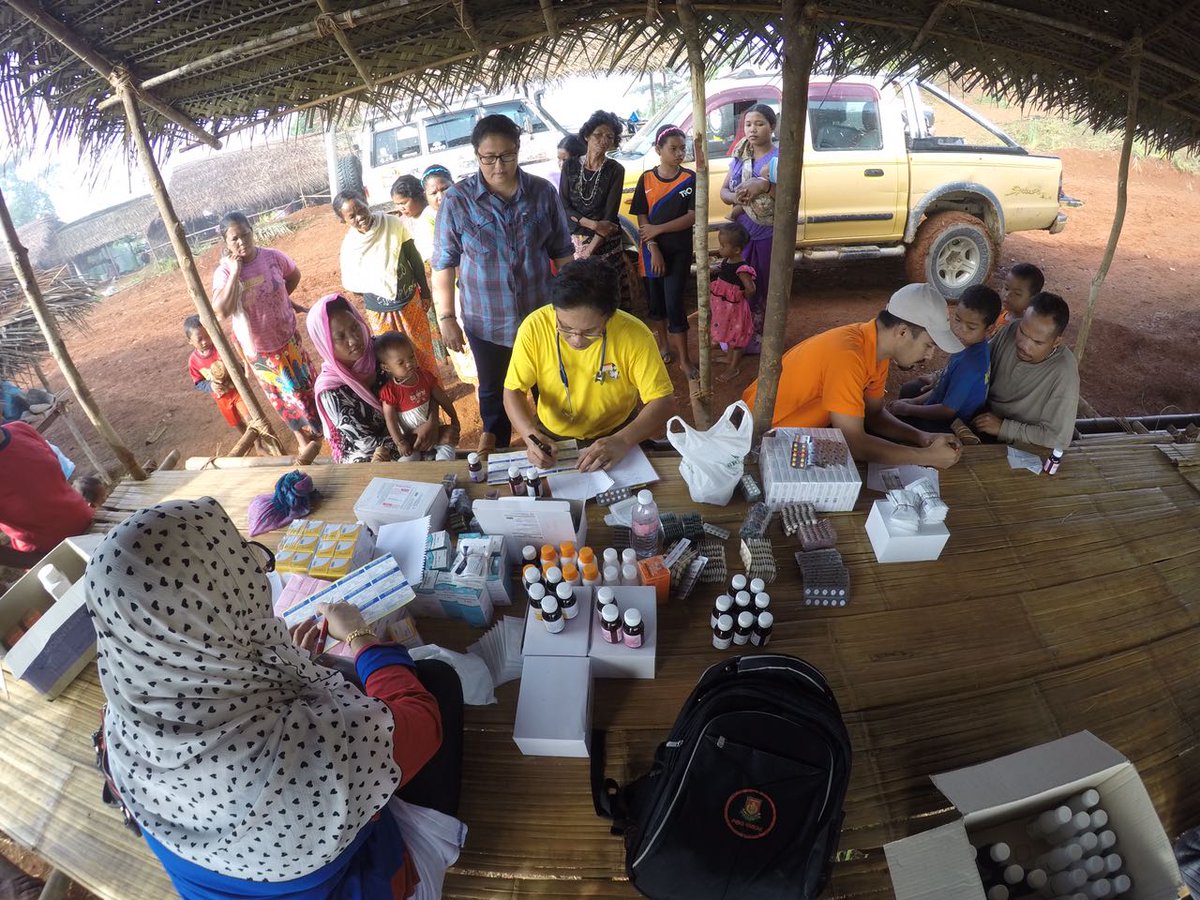 bernamadotcom's tweet photo. NGO diketuai Peka Malaysia hantar bekalan makanan kepada orang Asli di sekatan Pos Balah, Gua Musang dan doktor rawat 110 pesakit- Foto Peka https://t.co/lzxCt9IGV5