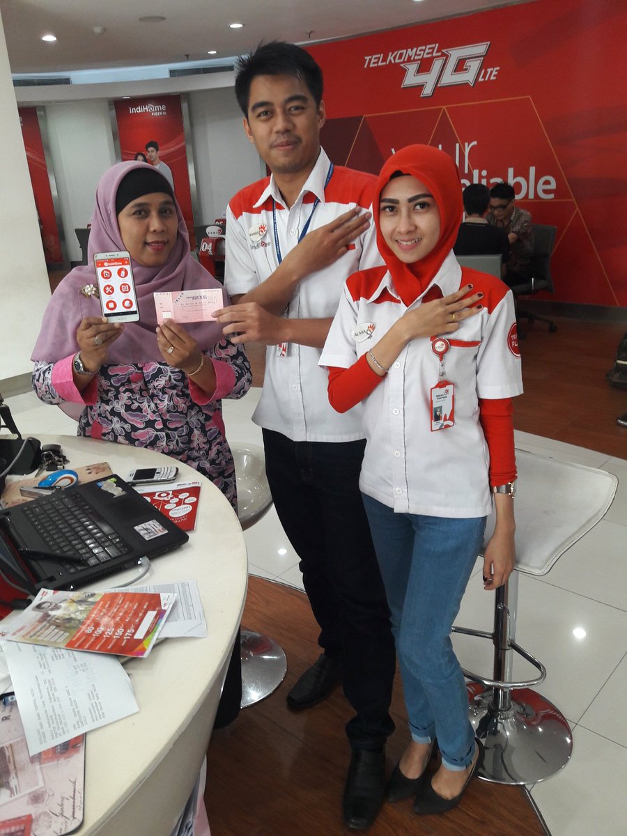 Yeay selamat ibu febri, get ticket XXI Emporium Pluit #MyIndiHome021 #salam3jari #plasayos #jakut