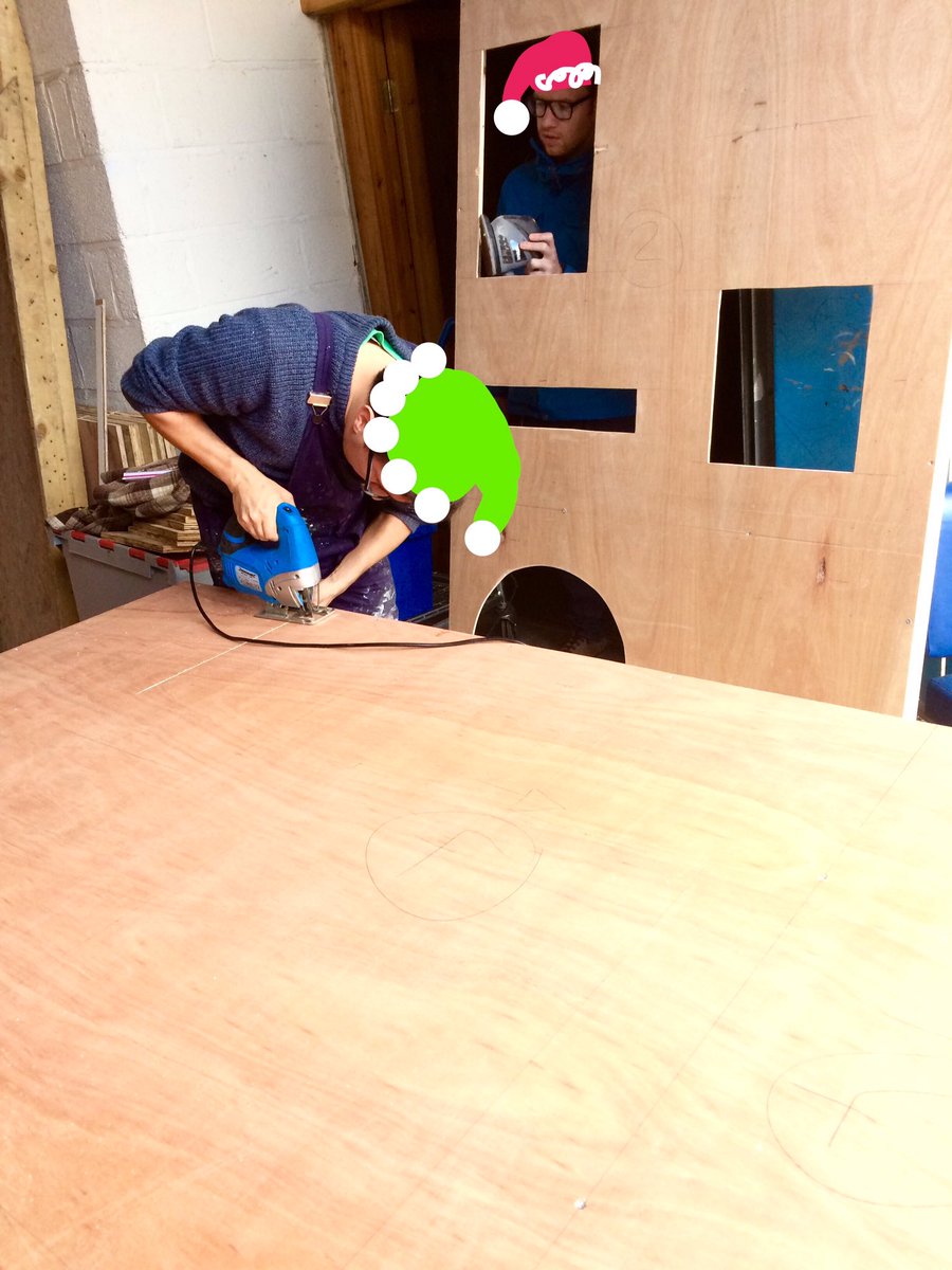 OpenAtticCo's tweet photo. 65 DAYS UNTIL CHRISTMAS! Only 50 days until you can see what our busy busy elves are making for #MistletoesAndWhiney @WardrobeTheatre! https://t.co/HBVUr3pz6C