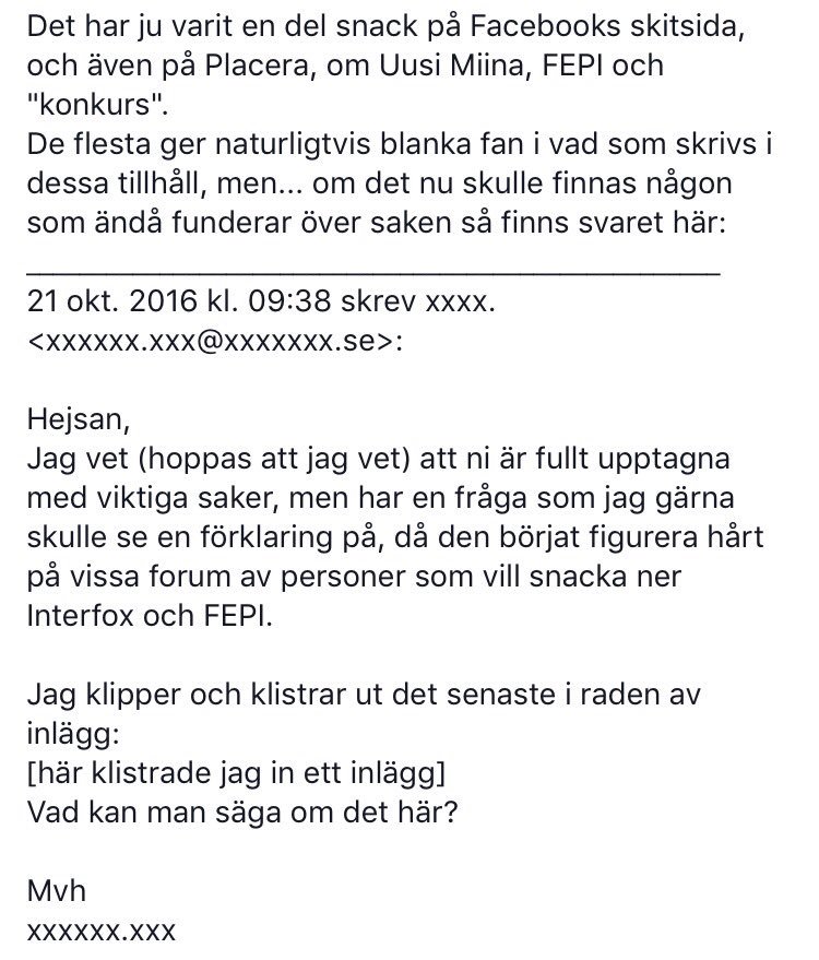 Privatekonom's tweet photo. #InterfoxResources avlivar Uusi Miina-, FEPI- & konkursrykten: "Jag tror någon läser för mycket deckare." #CaseClosed
#interfox #ifox $ifox https://t.co/UkjK3OCvaR