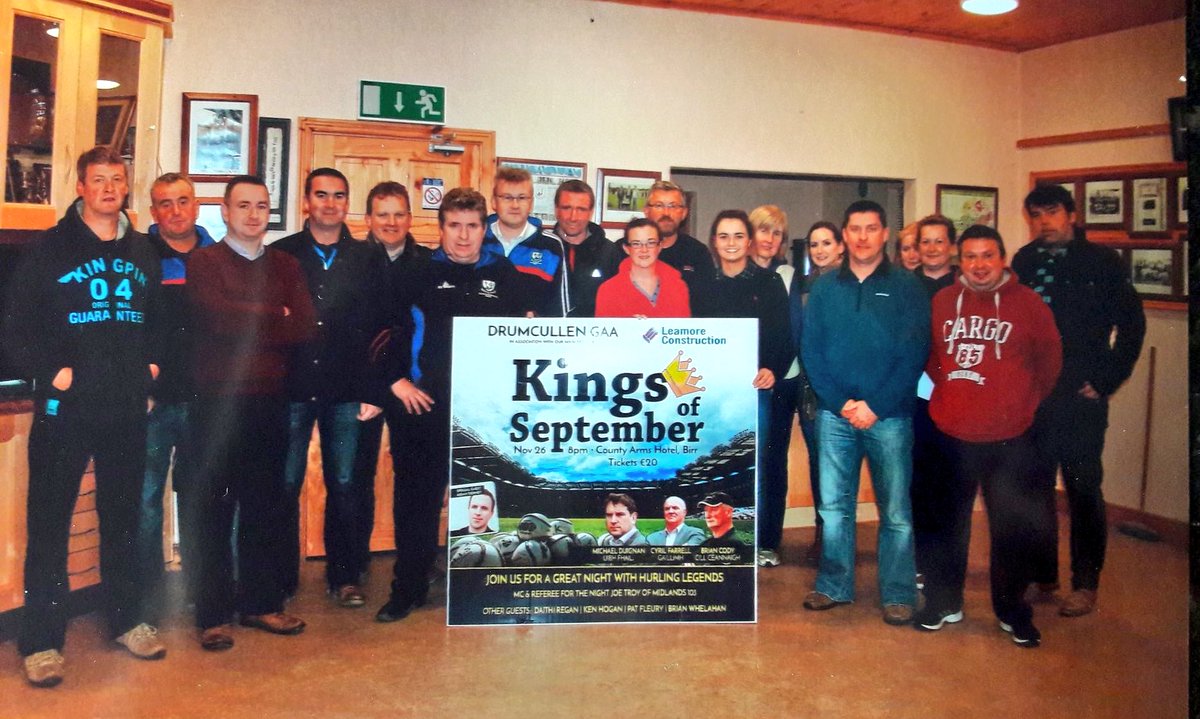 AnnMarieGuinan's tweet photo. The King's of September launch on Wed night, looking forward to a great night, tickets still available #KOS16 https://t.co/eFjqSm6HO5
