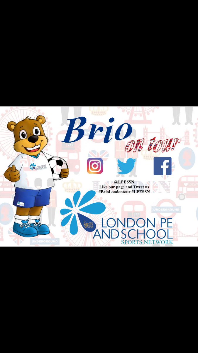 Briothebear's tweet photo. Looking forward to spending the day with @LPESSN I ��️London 🇬🇧 #BrioLondonTour #briotakeover #LPESSN https://t.co/xMvp0nZa33