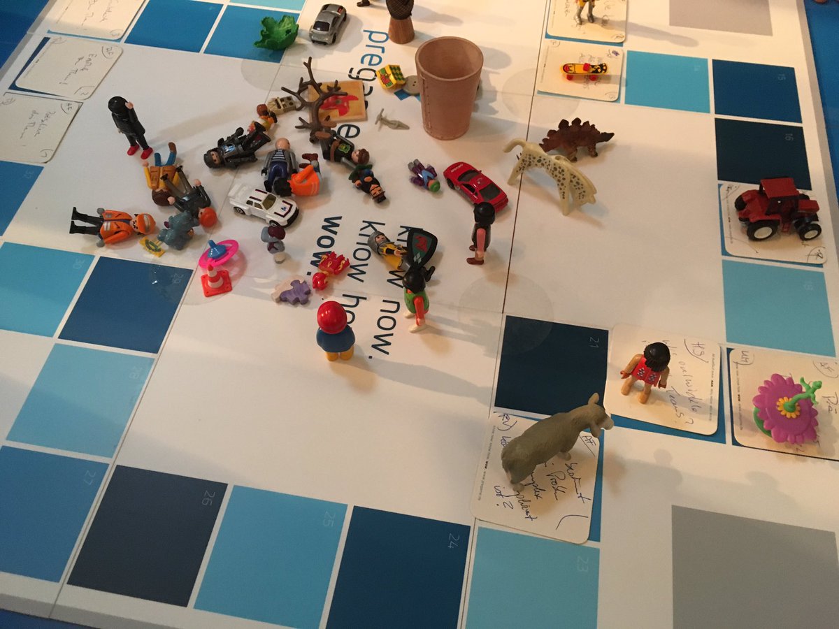 Nikkol_F's tweet image. Let&apos;s play - 1. Session auf dem @beyondagilecamp #pregame #beyondagile