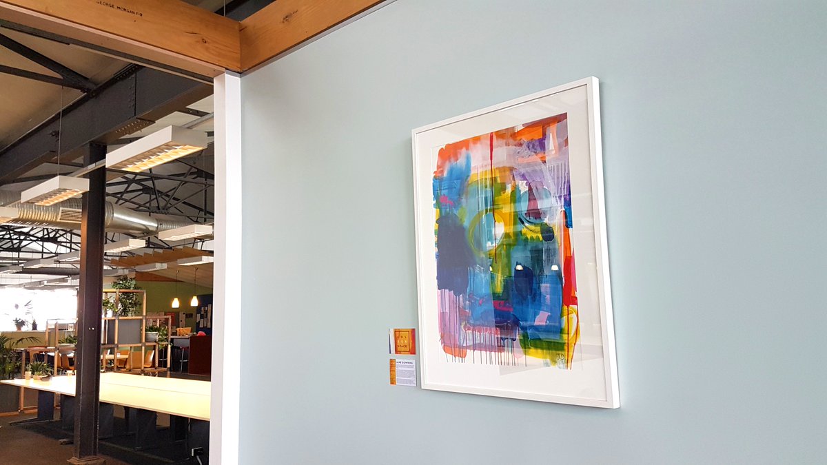 colourspaceau's tweet photo. Had the amazing privilege to install more #artwork from our #localartists @dreamfactoryvic. Thank you! More photos: https://t.co/UjVjt1Zfu0 https://t.co/fRDVGKfkd7