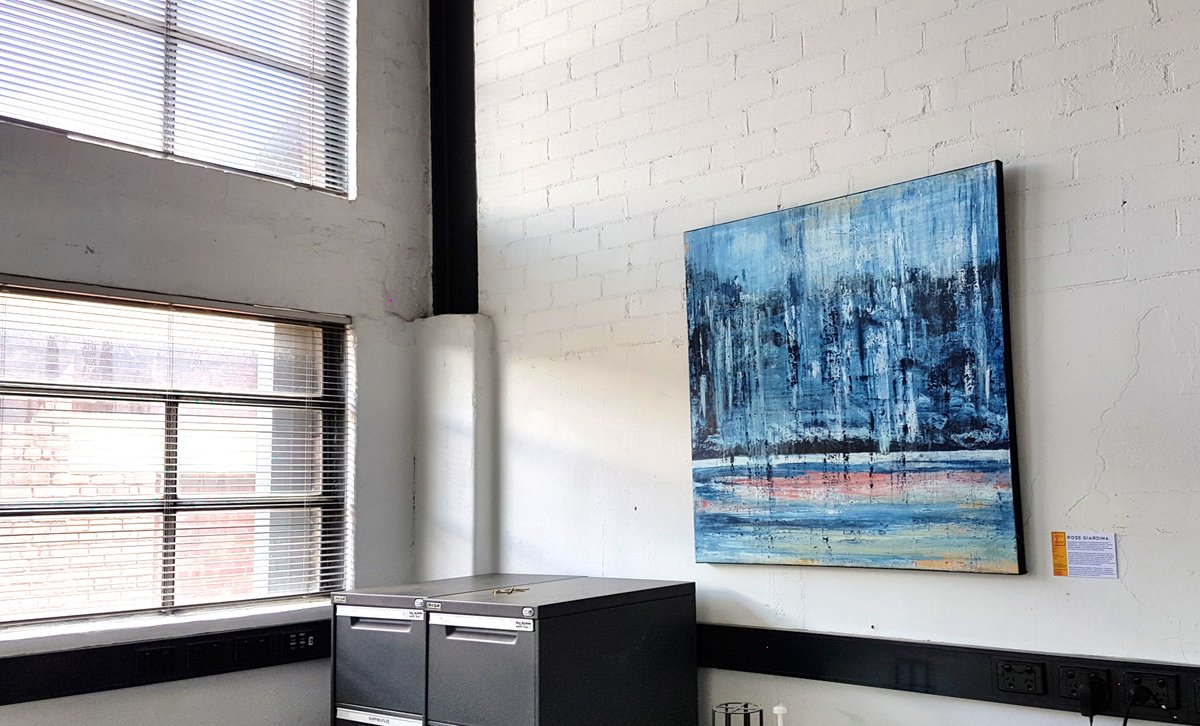 colourspaceau's tweet photo. Had the amazing privilege to install more #artwork from our #localartists @dreamfactoryvic. Thank you! More photos: https://t.co/UjVjt1Zfu0 https://t.co/fRDVGKfkd7
