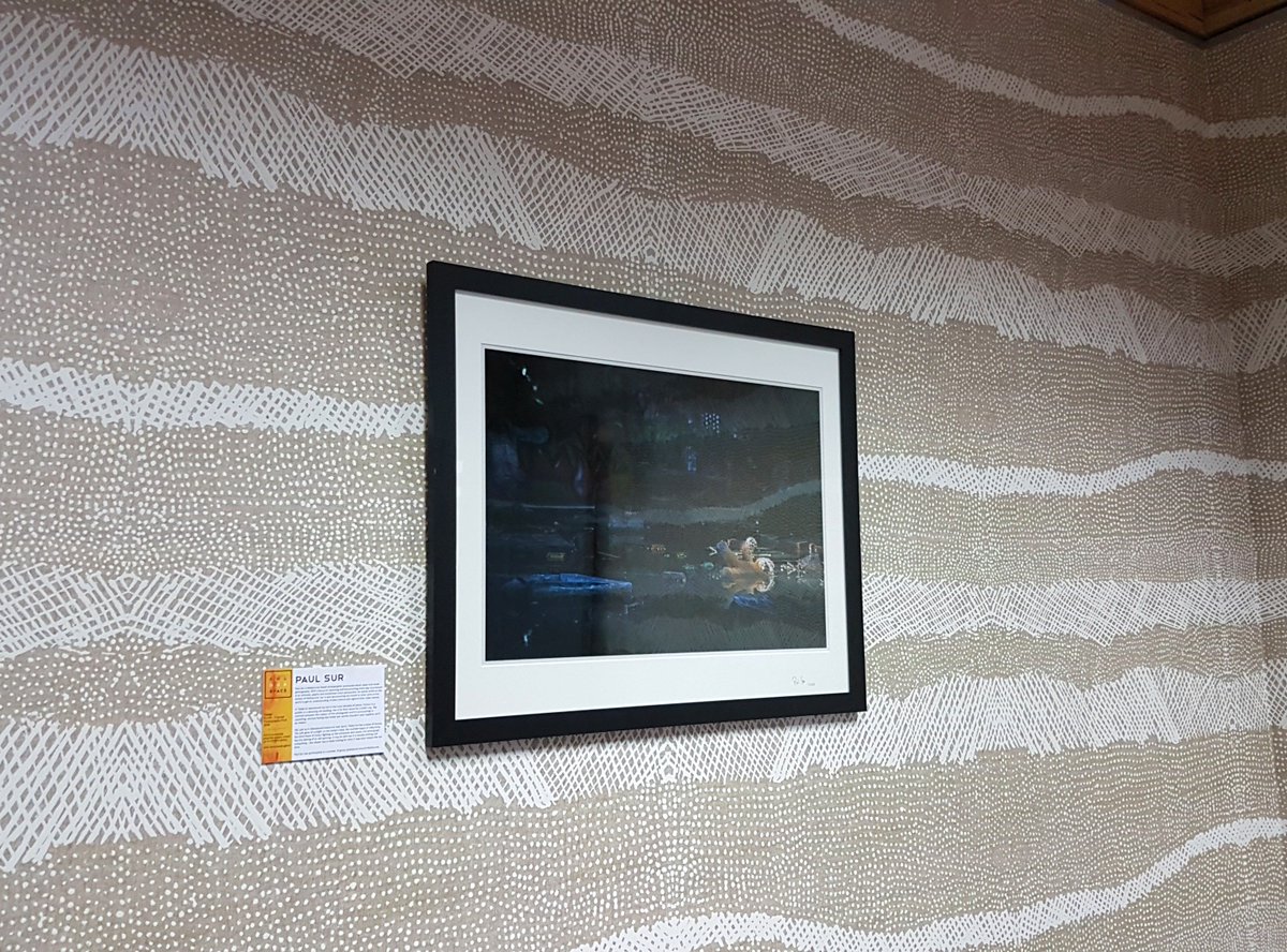 Had the amazing privilege to install more #artwork from our #localartists @dreamfactoryvic. Thank you! More photos: ow.ly/o7ws305okSV