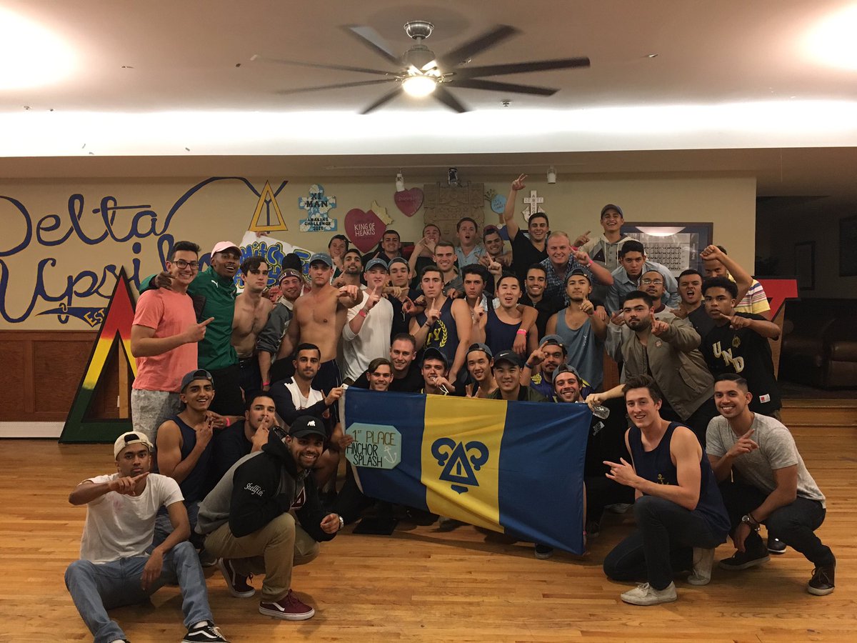 SanJoseDeltaU's tweet photo. 1st place Anchorsplash Winners! Thank you @DGSJSU for the awesome philanthropy! 😍🙌🏼#Mitch4Anchorman https://t.co/NzuQWg6uMy